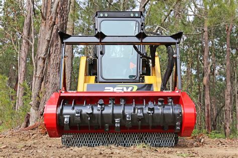 tree mulcher skid steer attachment|best skid steer mulcher combination.